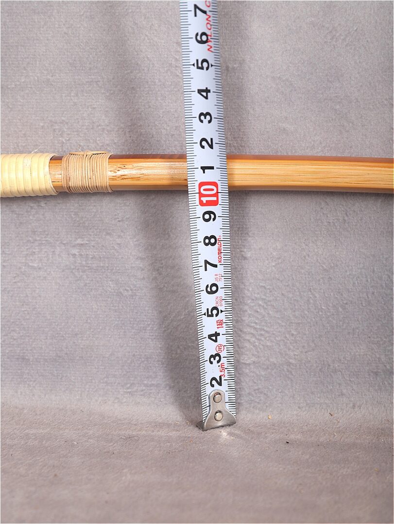 日向若松】 6555 竹弓 12.5kg 並寸 合成接着 四方竹 | 熊本で弓