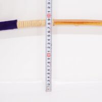【渡鹿庵】[柴田勘十郎] 14097 竹弓 並寸 14.5kg 515g 合成接着 弓道 弓術 武具 武道 在銘の画像9