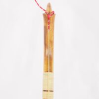 【渡鹿庵】[柴田勘十郎] 14097 竹弓 並寸 14.5kg 515g 合成接着 弓道 弓術 武具 武道 在銘の画像2