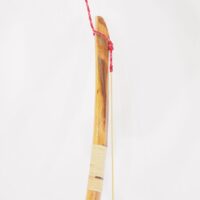 【渡鹿庵】[柴田勘十郎] 14097 竹弓 並寸 14.5kg 515g 合成接着 弓道 弓術 武具 武道 在銘の画像3