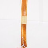 【渡鹿庵】[柴田勘十郎] 14097 竹弓 並寸 14.5kg 515g 合成接着 弓道 弓術 武具 武道 在銘の画像5