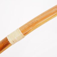 【渡鹿庵】[柴田勘十郎] 14097 竹弓 並寸 14.5kg 515g 合成接着 弓道 弓術 武具 武道 在銘の画像7