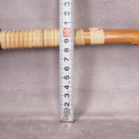【柴田勘十郎】 13075 希少 龍杢 竹弓 17.5kg 並寸 合成接着の画像7